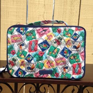 VB Cosmetic case in Cuban Stamps pattern